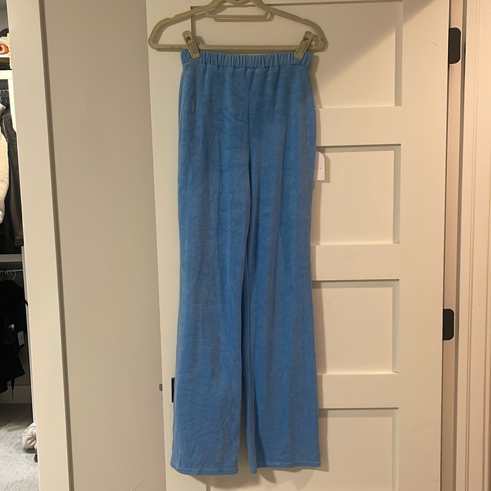 Song of style terry cloth pants